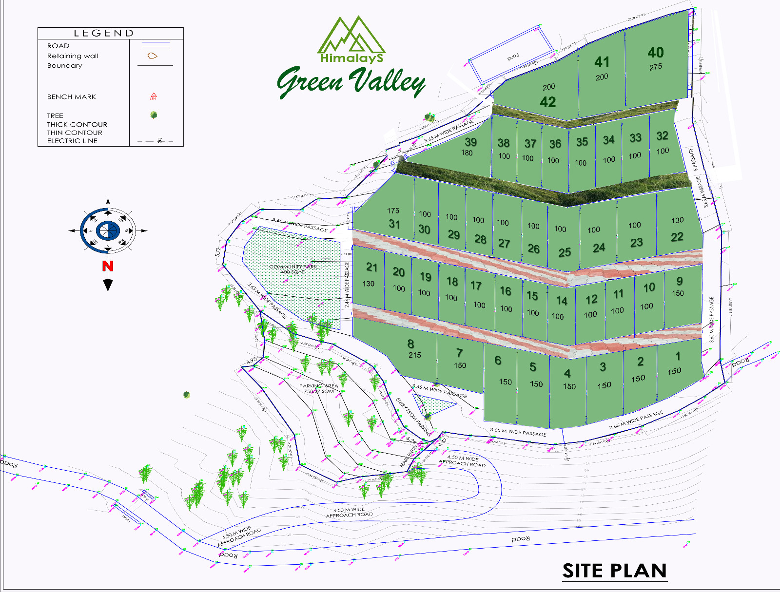 Green Valley Road Map